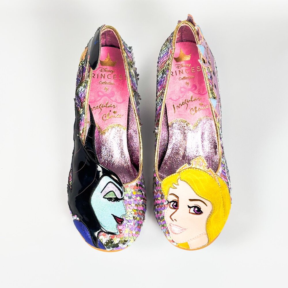 Irregular Choice Touch the Spindle! Sleeping Beauty Heels – Size 39 - Picture 2 of 9